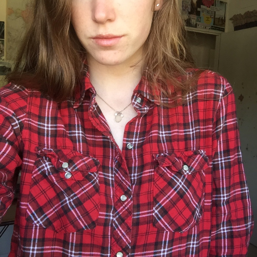 red and black flannel